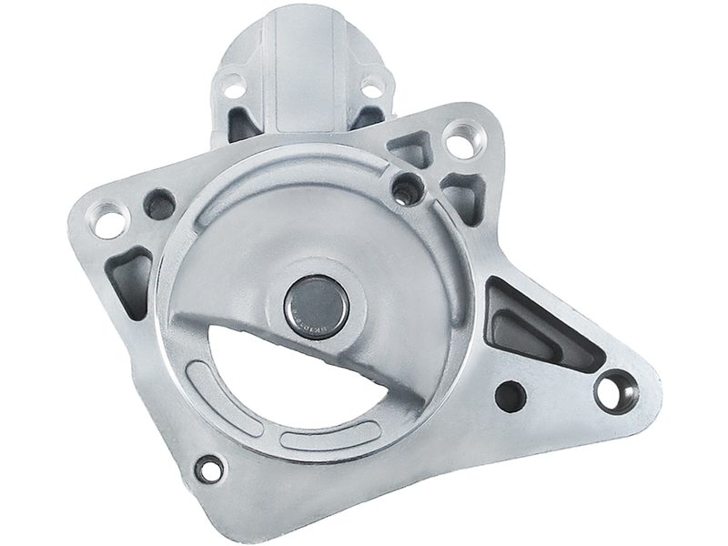 Starter motor brush holder ring