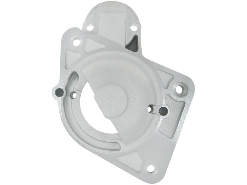 Starter motor brush holder ring