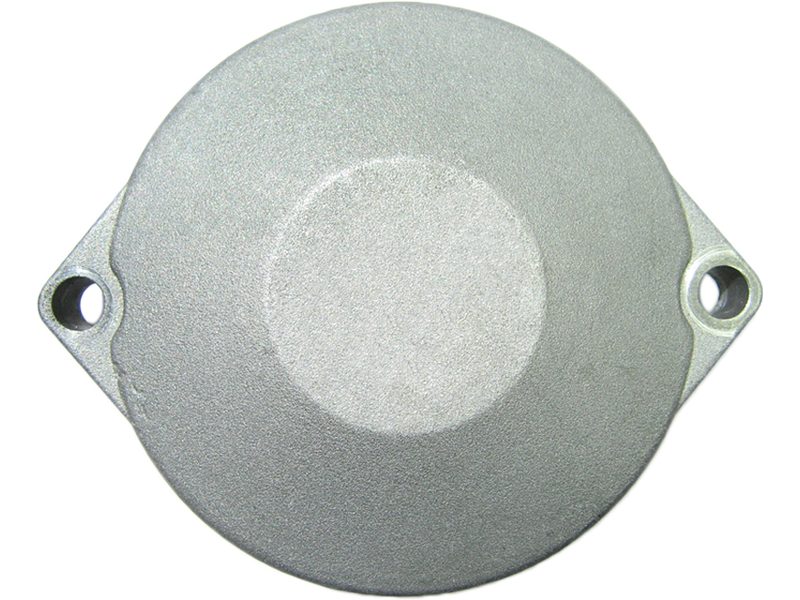 Starter motor commutator-side bracket