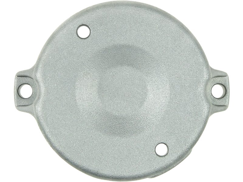 Starter motor commutator-side bracket