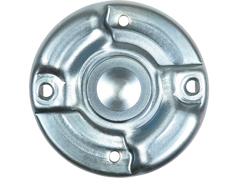 Starter motor commutator-side bracket