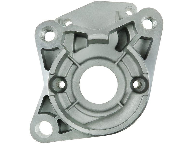 Starter motor brush holder ring