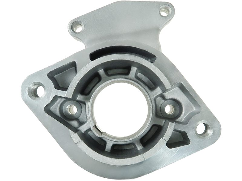 Starter motor brush holder ring