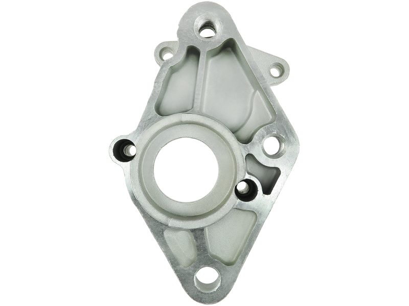 Starter motor brush holder ring