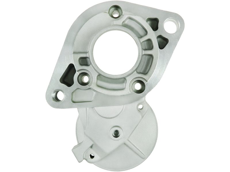Starter motor brush holder ring