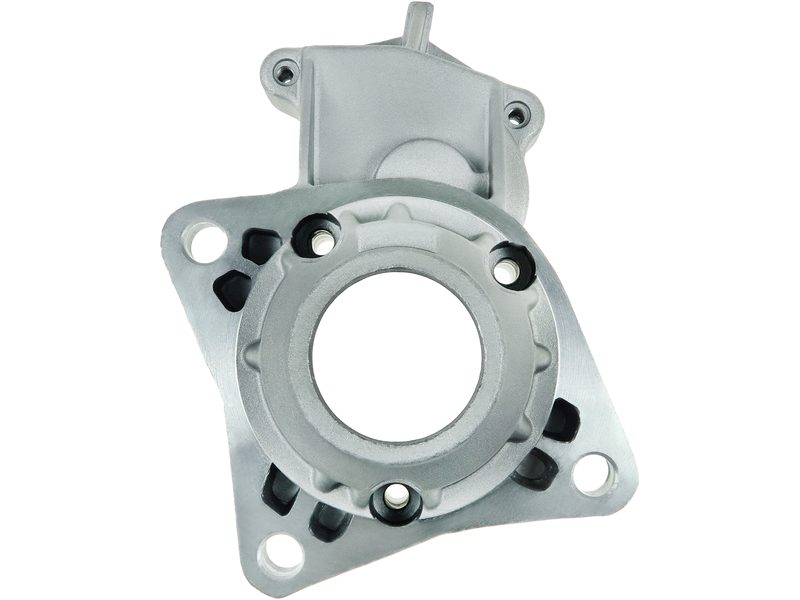Starter motor brush holder ring