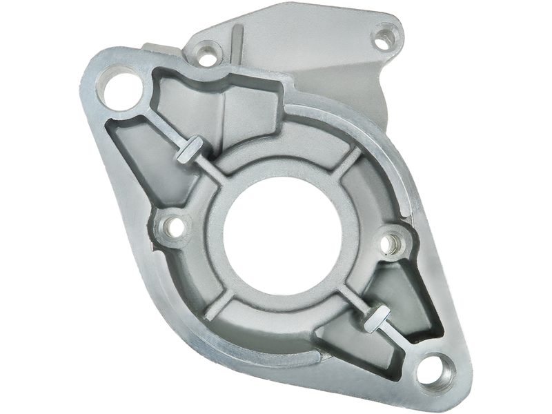 Starter motor brush holder ring