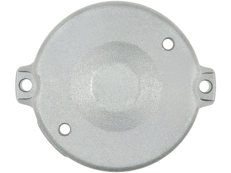 Starter motor commutator-side bracket