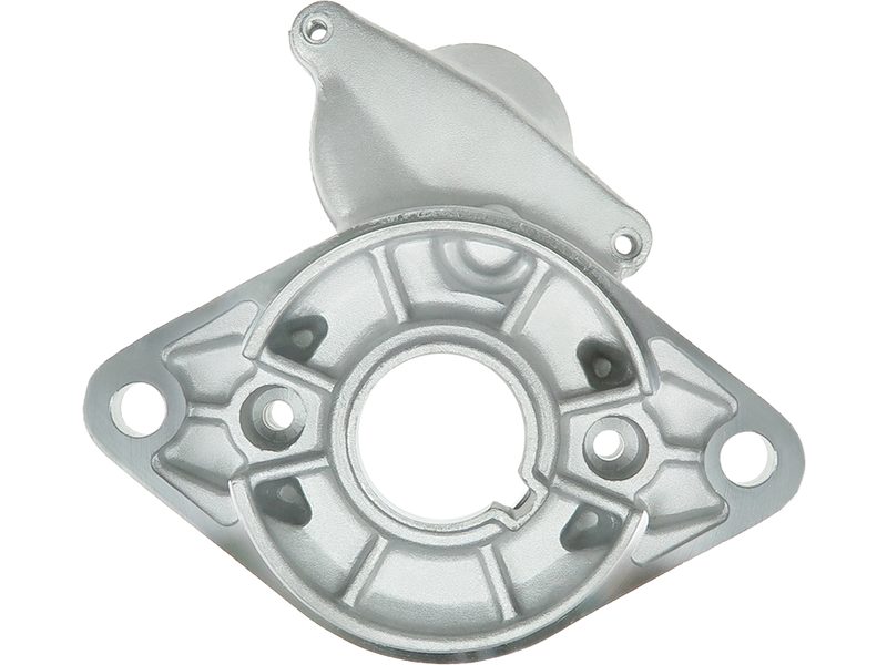 Starter motor brush holder ring