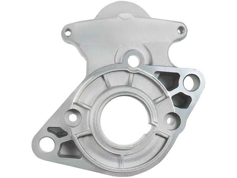 Starter motor brush holder ring