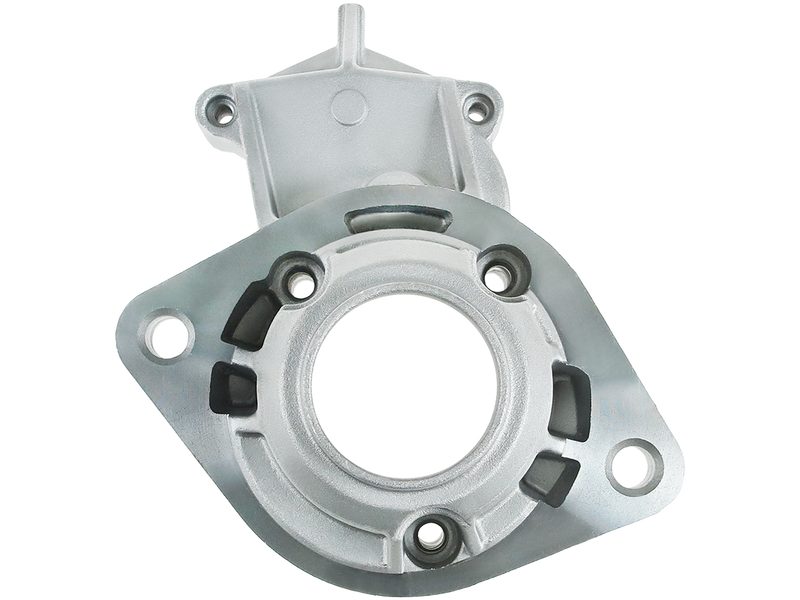 Starter motor brush holder ring