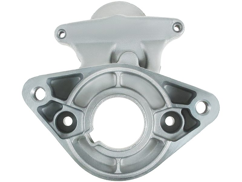 Starter motor brush holder ring