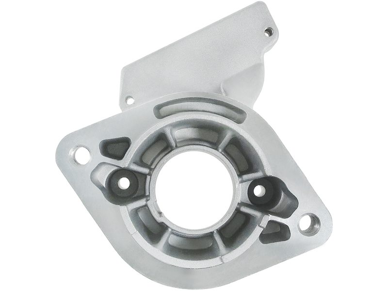 Starter motor brush holder ring