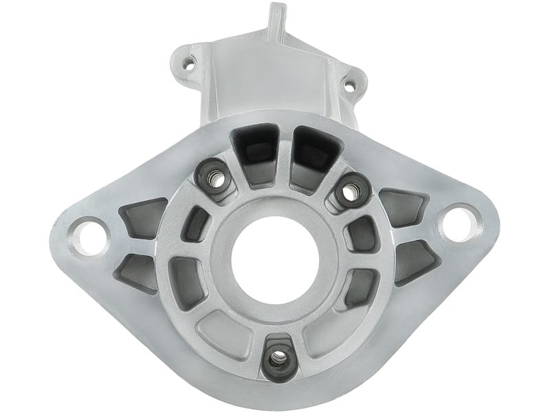 Starter motor brush holder ring