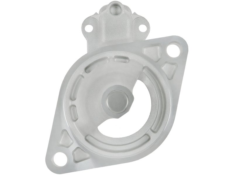 Starter motor brush holder ring