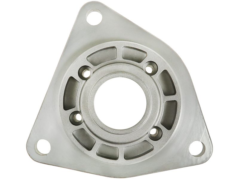 Starter motor brush holder ring
