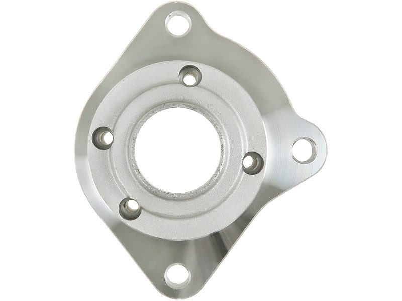 Starter motor brush holder ring