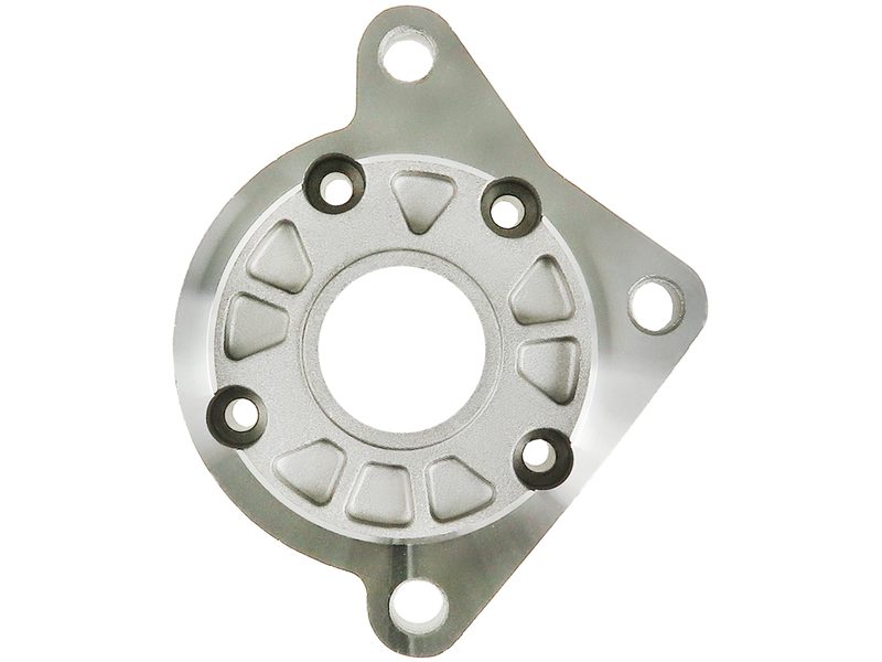 Starter motor brush holder ring