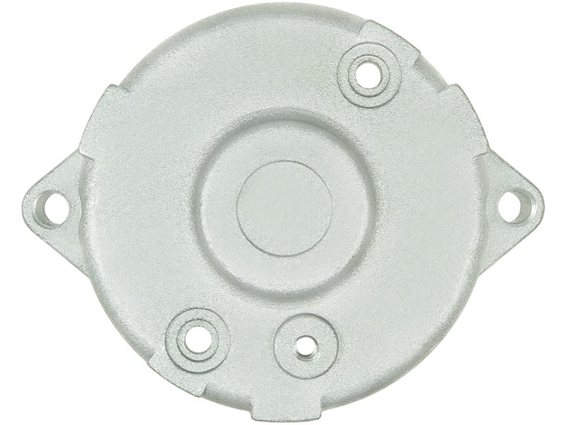 Starter motor commutator-side bracket