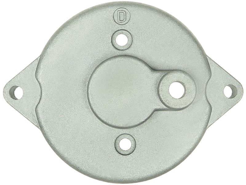 Starter motor commutator-side bracket