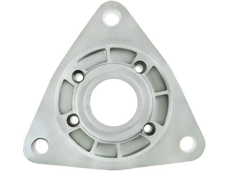 Starter motor brush holder ring