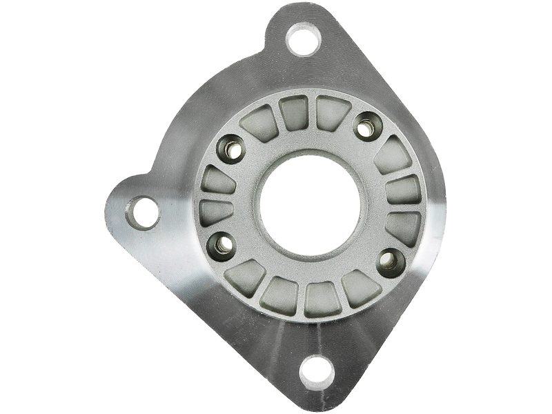 Starter motor brush holder ring