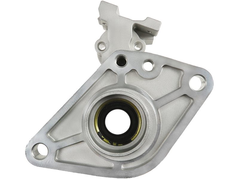Starter motor brush holder ring