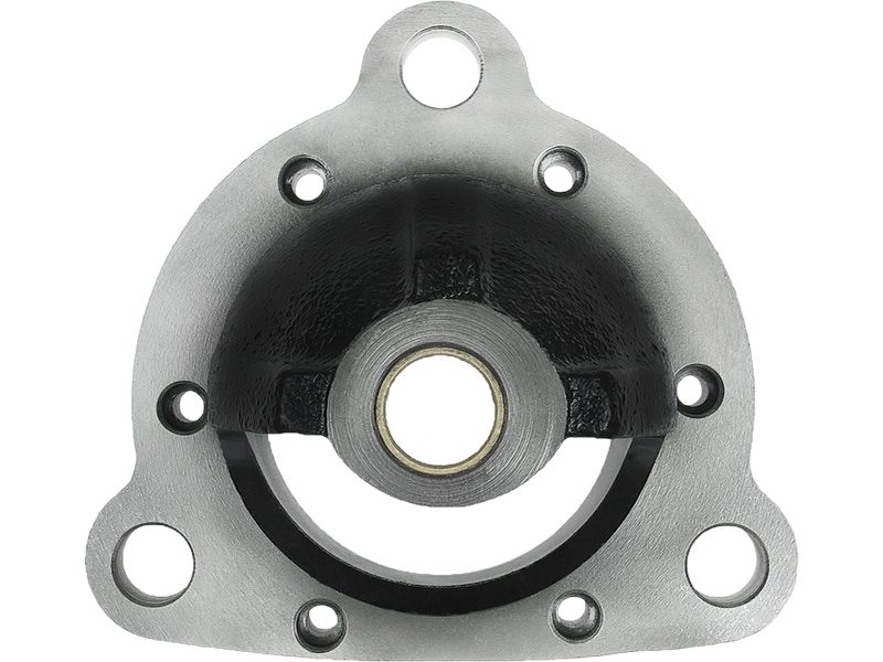 Starter motor brush holder ring