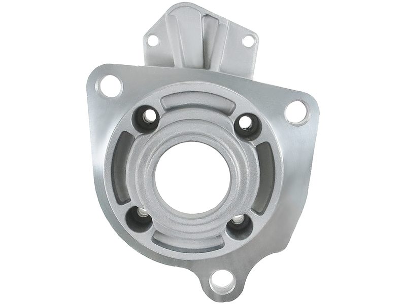 Starter motor brush holder ring
