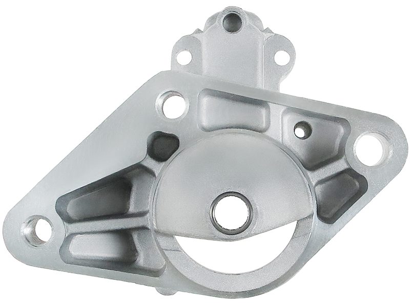Starter motor brush holder ring