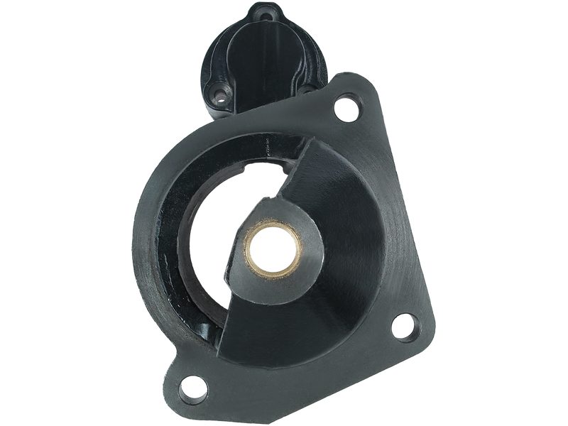 Starter motor brush holder ring