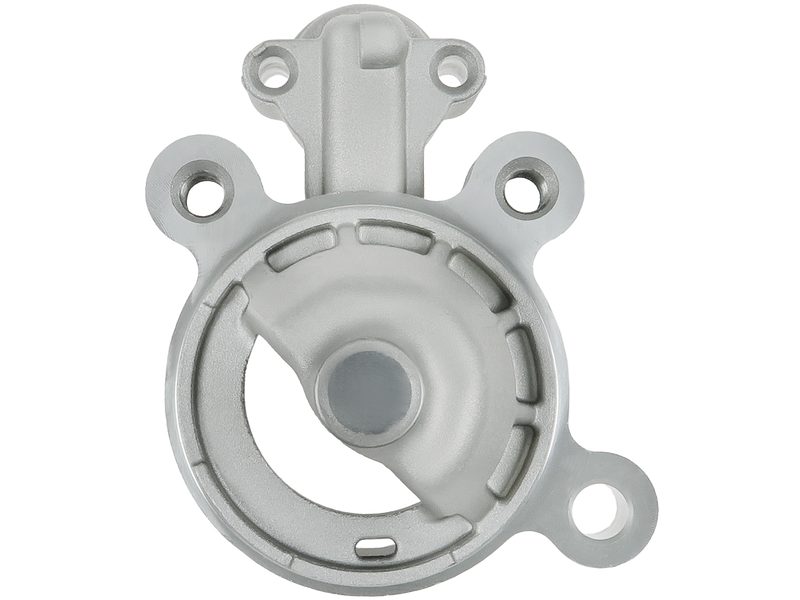 Starter motor brush holder ring