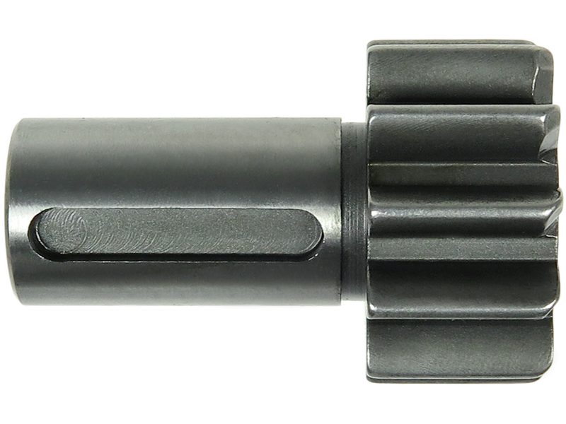 Starter motor pinion