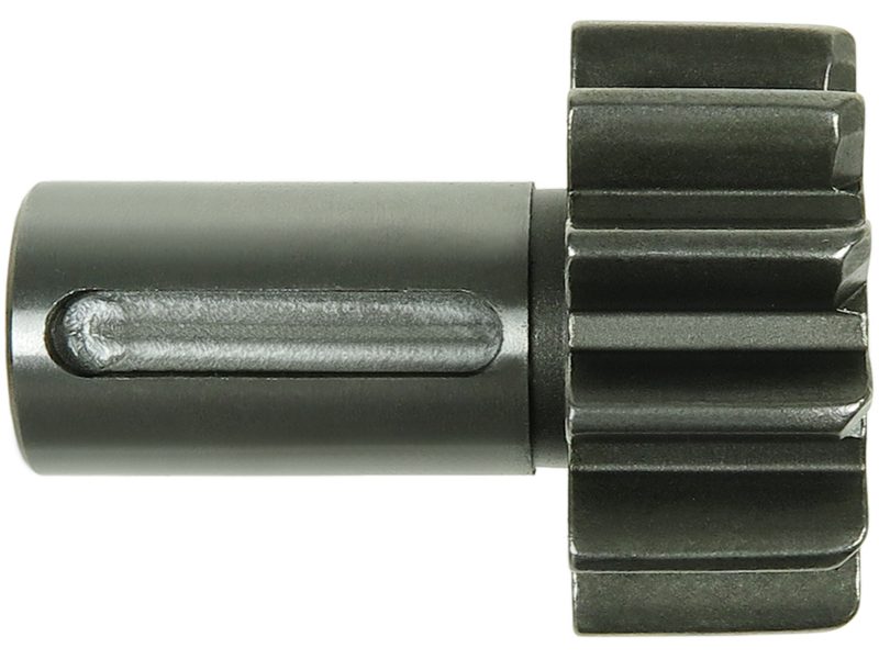 Starter motor pinion
