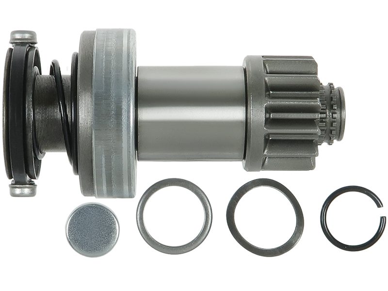 Starter motor pinion