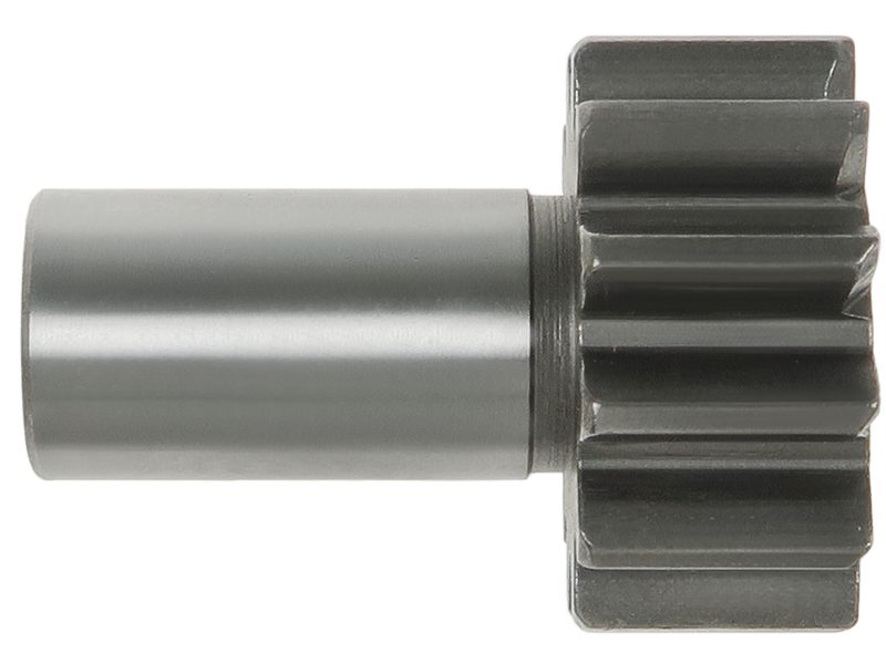 Starter motor pinion