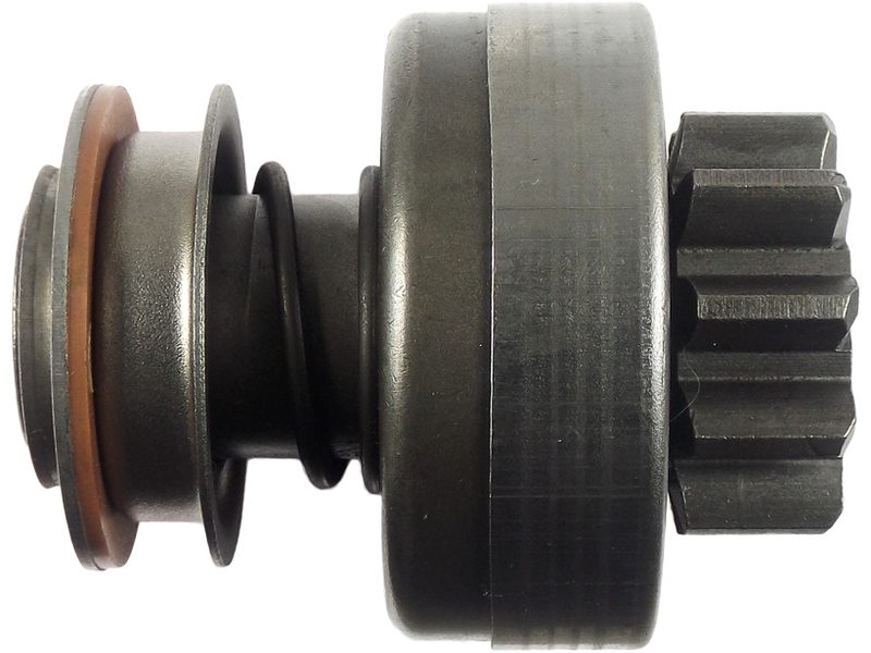 Starter motor pinion