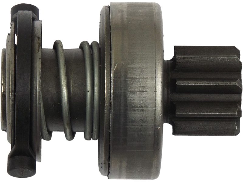 Starter motor pinion