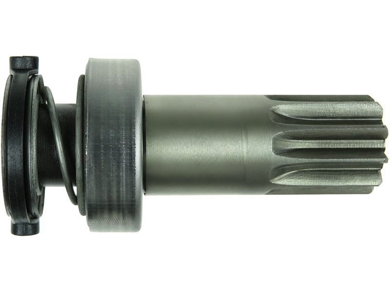 Starter motor pinion