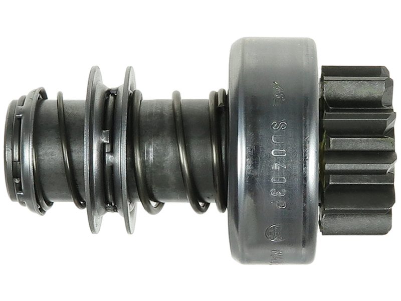 Starter motor pinion