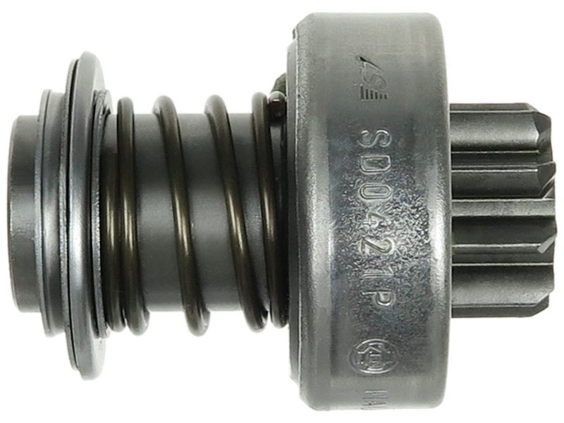 Starter motor pinion