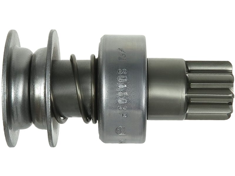 Starter motor pinion