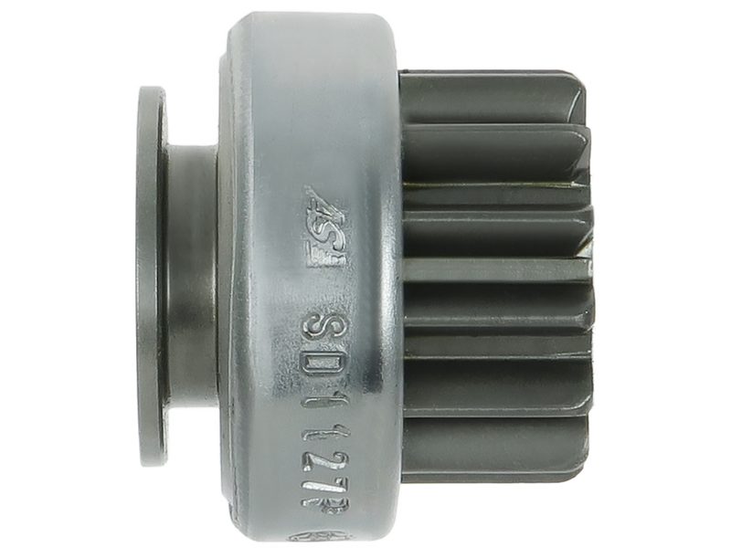 Starter motor pinion
