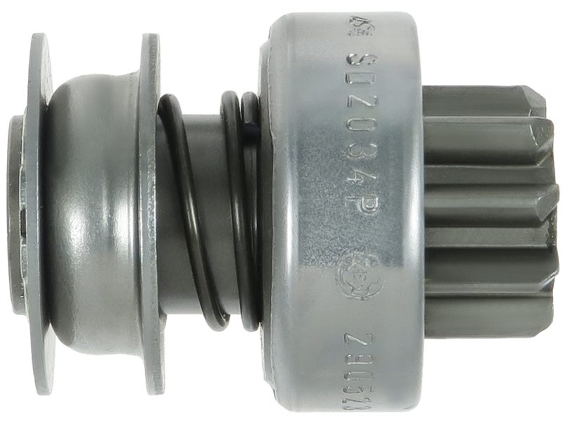 Starter motor pinion