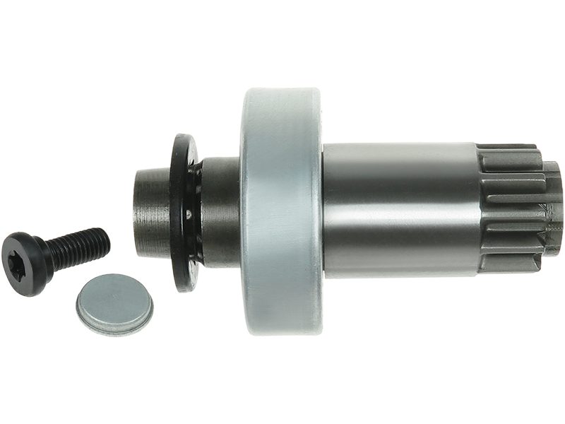 Starter motor pinion