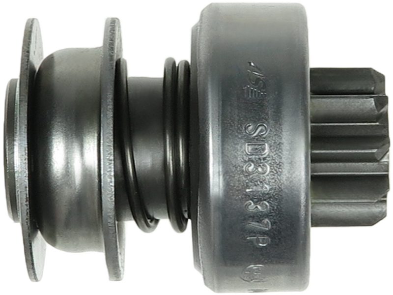 Starter motor pinion