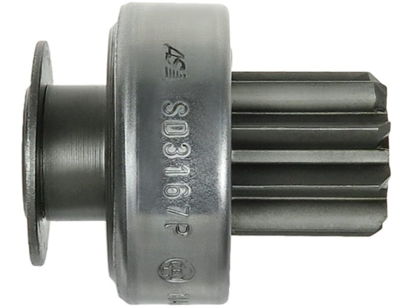 Starter motor pinion