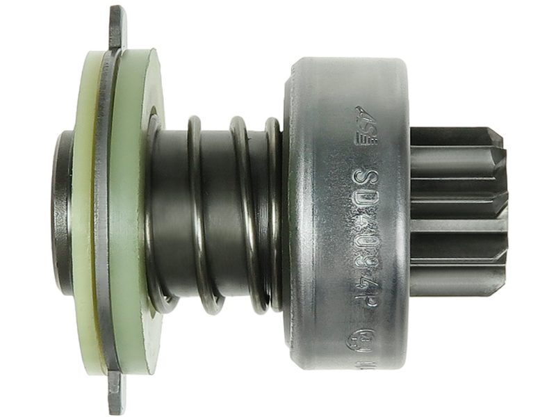 Starter motor pinion