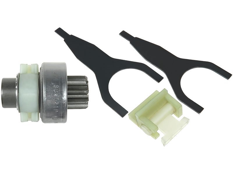 Starter motor pinion