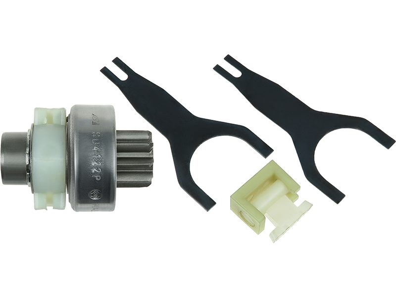 Starter motor pinion